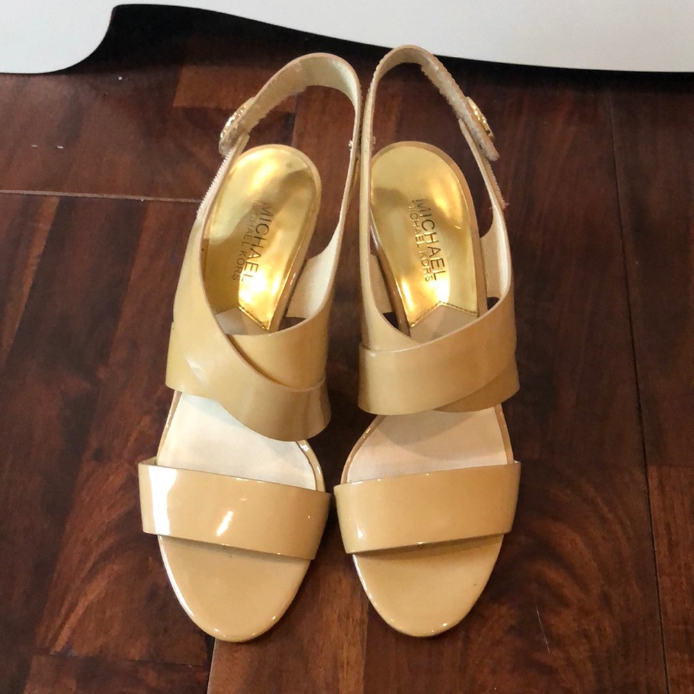 Michael Kors nude heels
